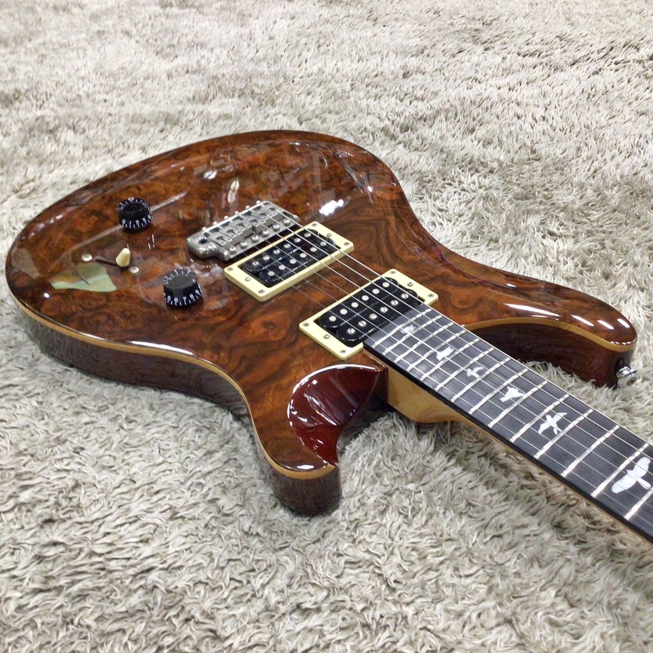 Paul Reed Smith(PRS) SE Custom24 Bird Inlay Walnut Burl Top