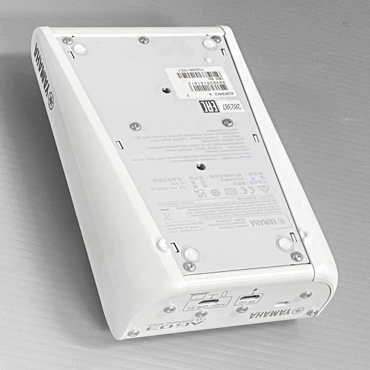 YAMAHA AG03MK2 ホワイト　箱、付属品無し Amazon | YAMAHA AG03MK2 Mezclador de transmisión en vivo de