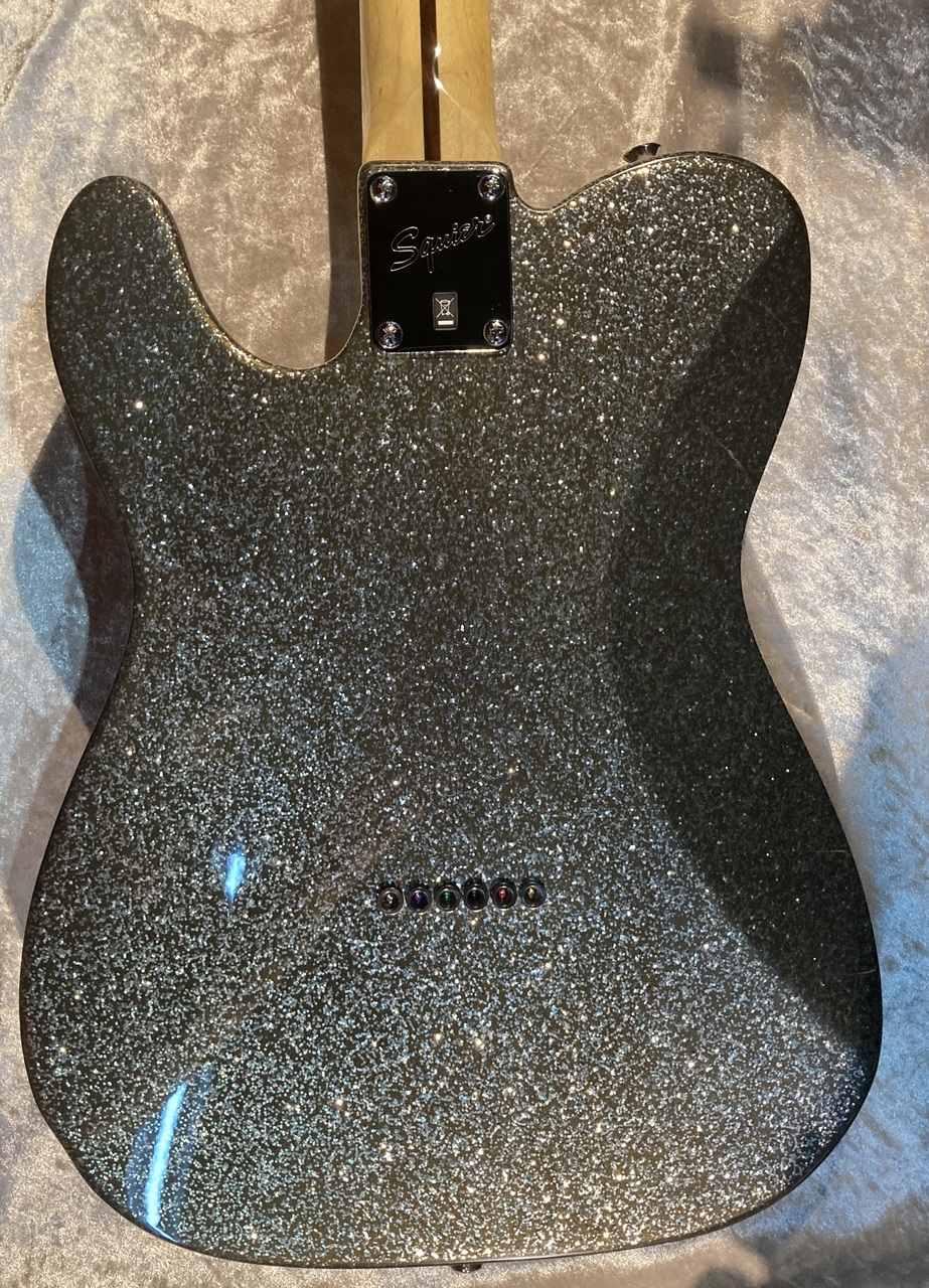 素晴らしい外見 希少！HARUNA Telecaster Sparkle Silver Dark ギター ...