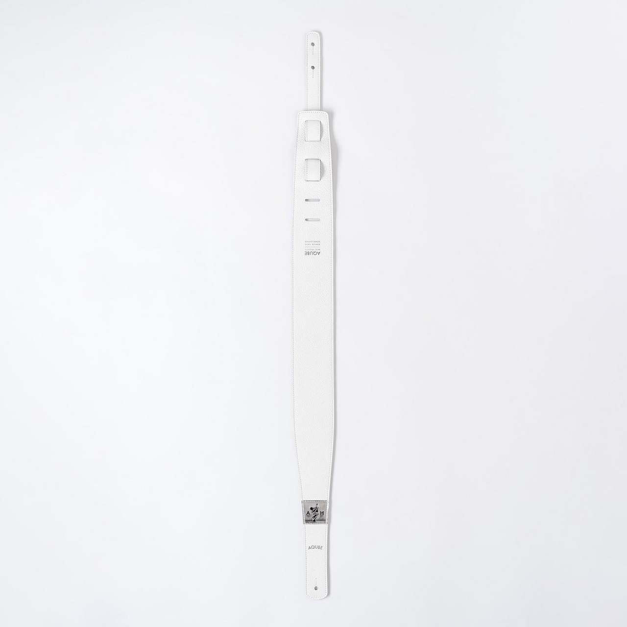 AssH × AQUBE collaboration 【AssHコラボ】Guitar Strap SHRINK WHITE