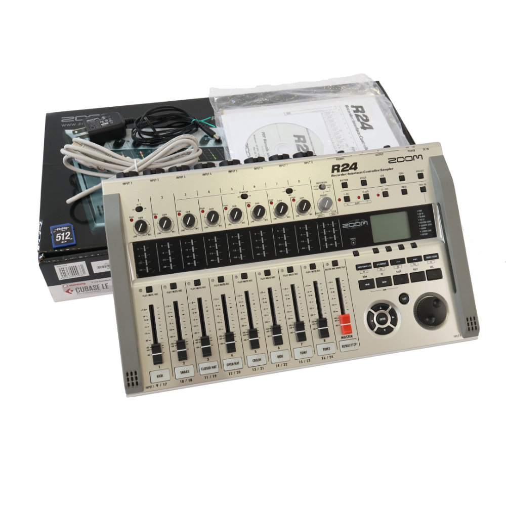 ZOOM 【中古】 MTR レコーダー ZOOM R24 マルチトラック