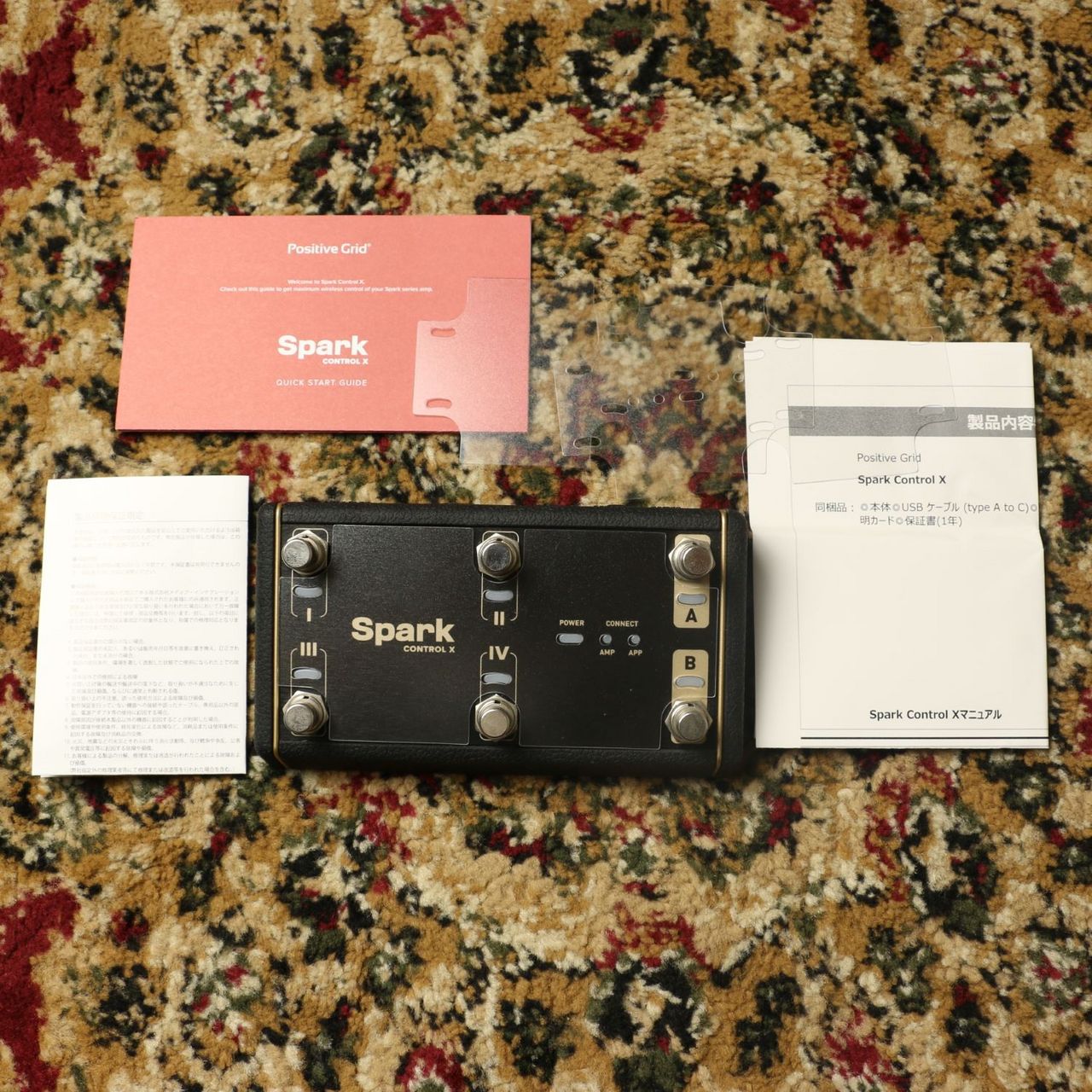 Positive Grid Spark Control X【6スイッチ】【ワイヤレスフット