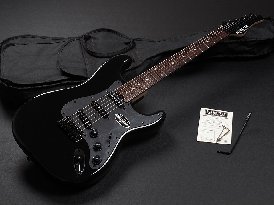SCHECTER OL-ST-22/AB/R All Black -Japan Original Line-（新品特価