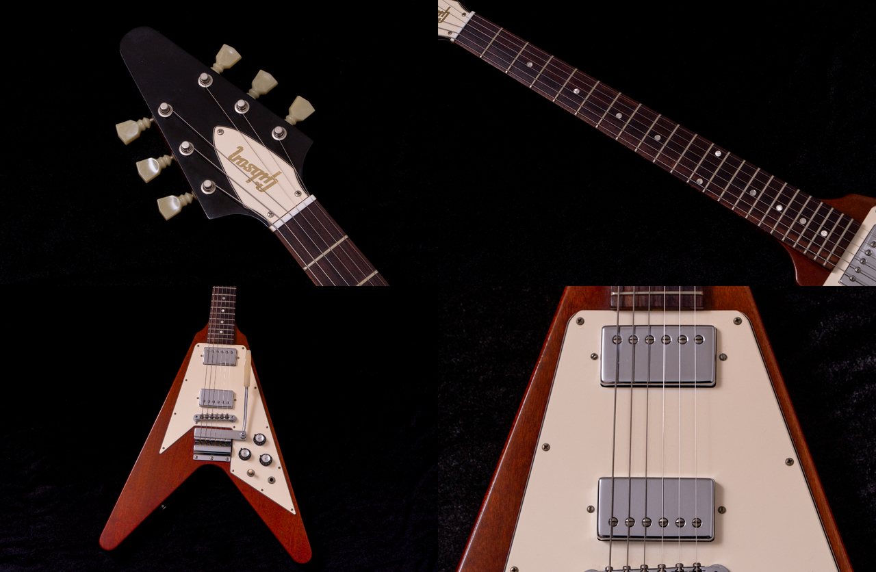 リ*ー様 Gibson Custom Shop 1967 Flying V 20 Gibson Custom Shop 1967 Flying V wtih Vibrola - Sparkling Burgundy