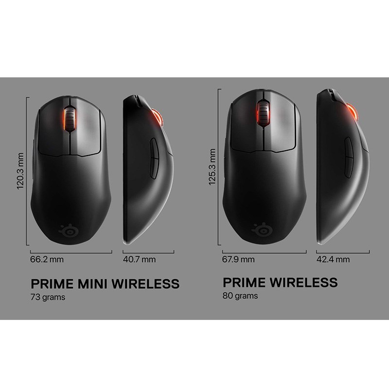 SteelSeries Prime Mini Wireless【ゲーミングマウス】（新品）【楽器