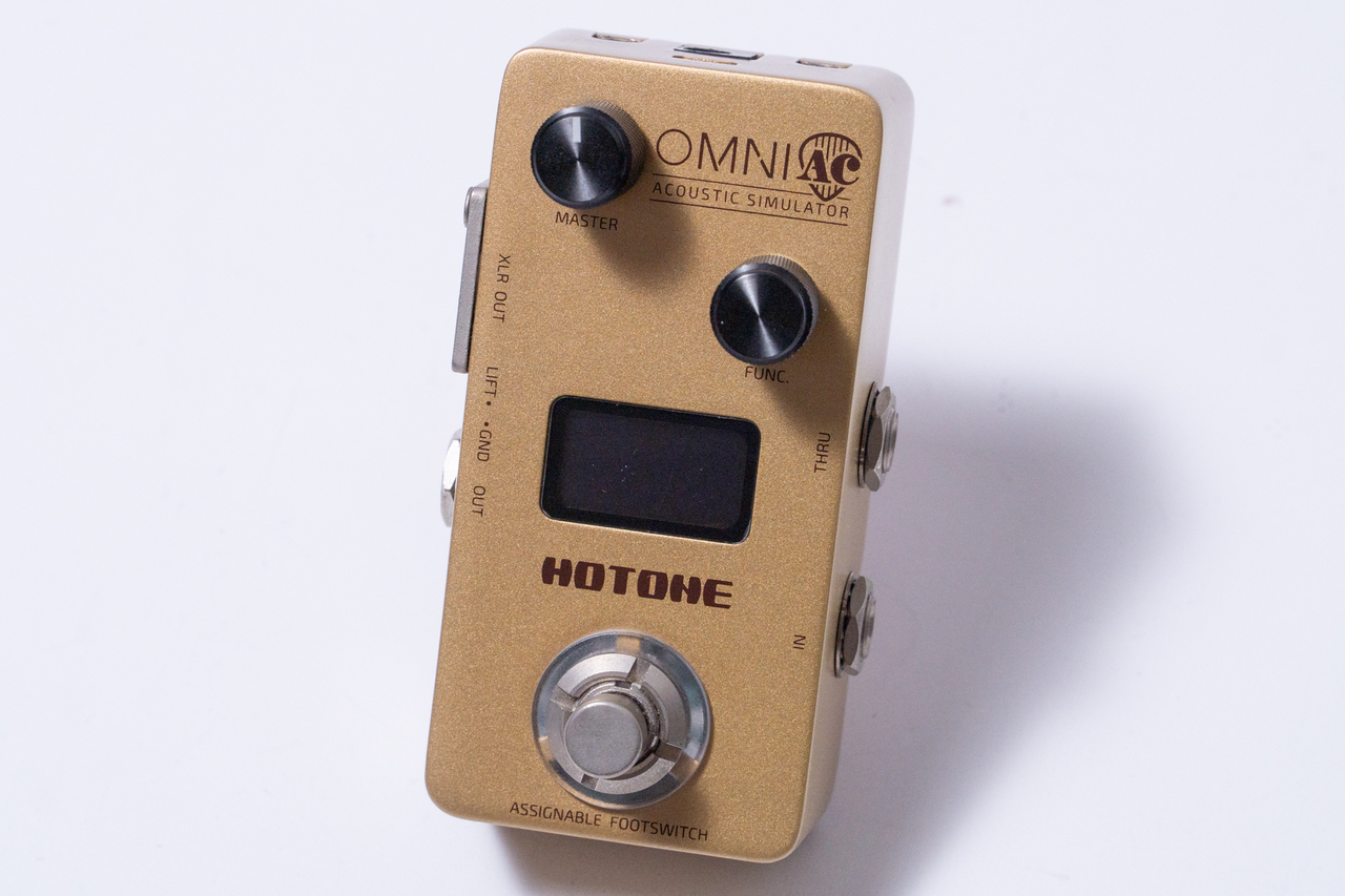 【中古】HOTONE OMNI AC アコースティックシミュレーター Amazon | HOTONE 「OMNI AC」CDCMアコースティック・ギター