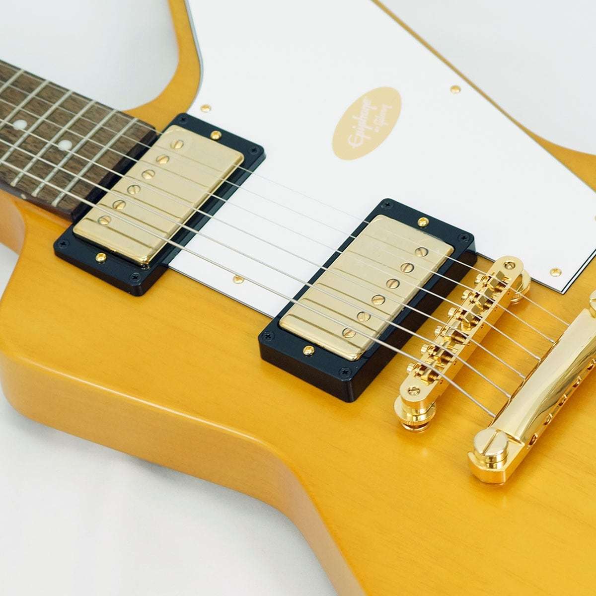 エピフォン エクスプローラコリーナレプリカ Epiphone Inspired by Gibson Custom Shop 1958 Korina Explorer (Aged