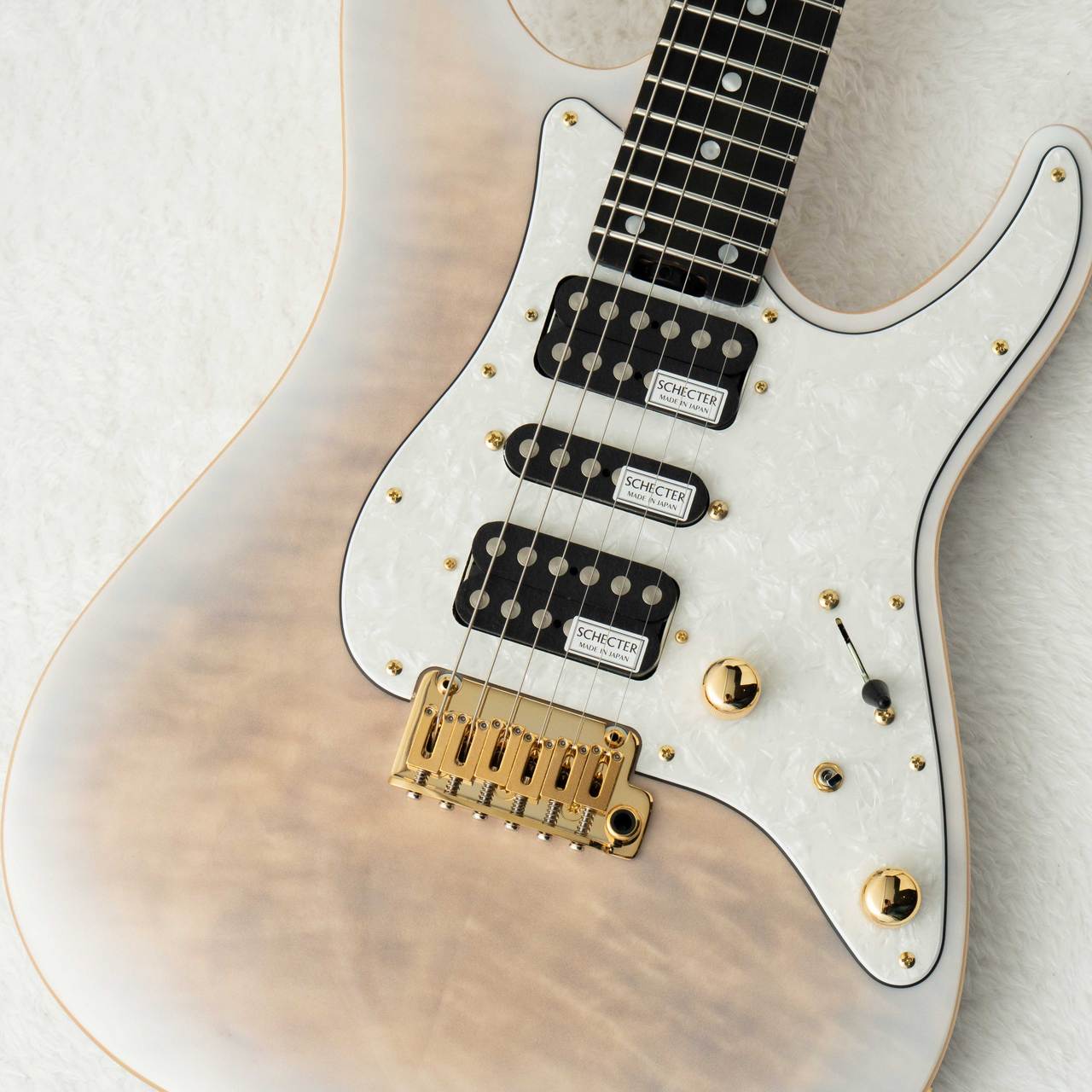SCHECTER SD-2-24-AS-VTR -Blonde w/Gold Parts- #S2509100 【限定生産