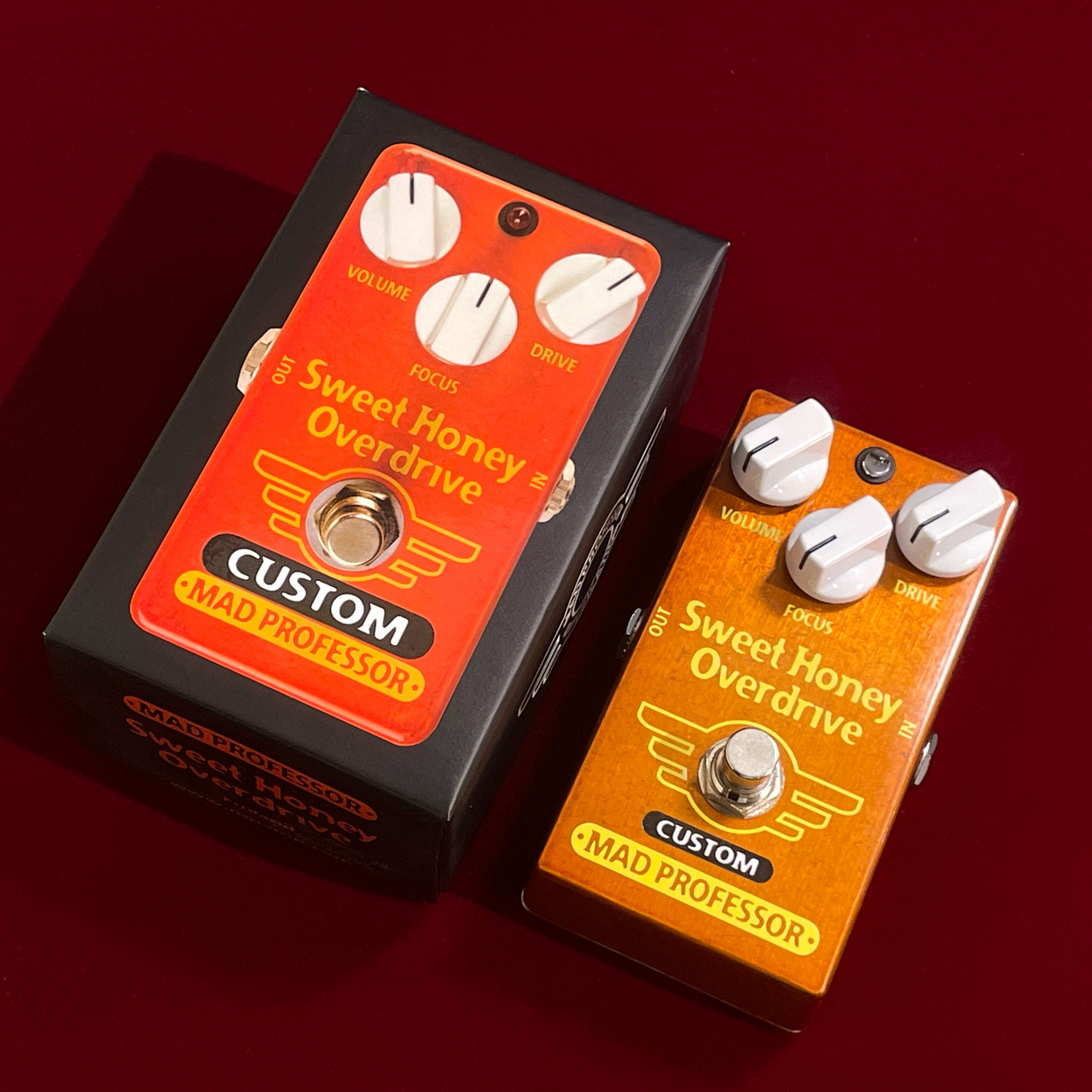 MAD PROFESSOR Sweet Honey Overdrive CUSTOM Fat Bee mod 【CUSTOM