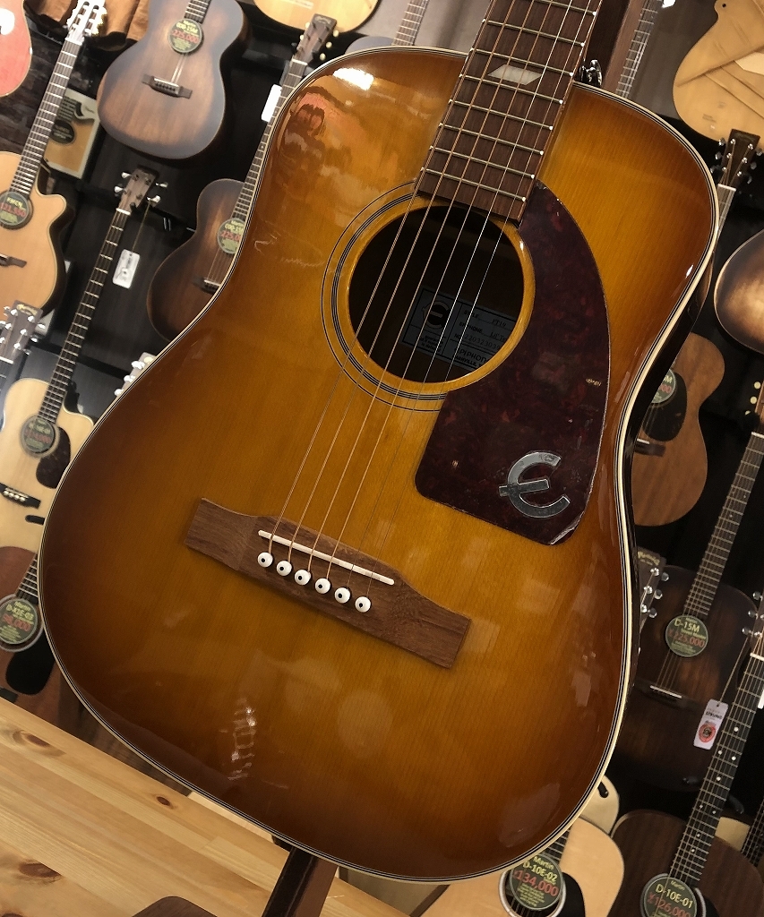 Epiphone Lil' Tex Travel Acoustic -Faded Cherry- 【ミニギター