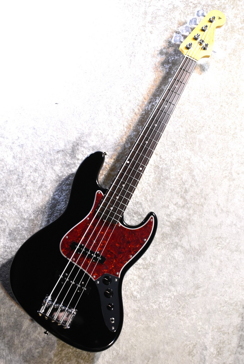 Vanzandt JBV-R2 V-BK- 5弦 #10295 Black【4.47kg】【日本製 】【極薄