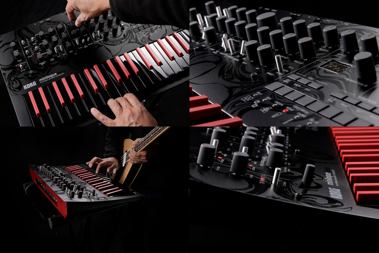 【極美品】KORG MINILOGUE BASS Korg Minilogue Bass Polyphonic Analogue Synthesizer — DJ