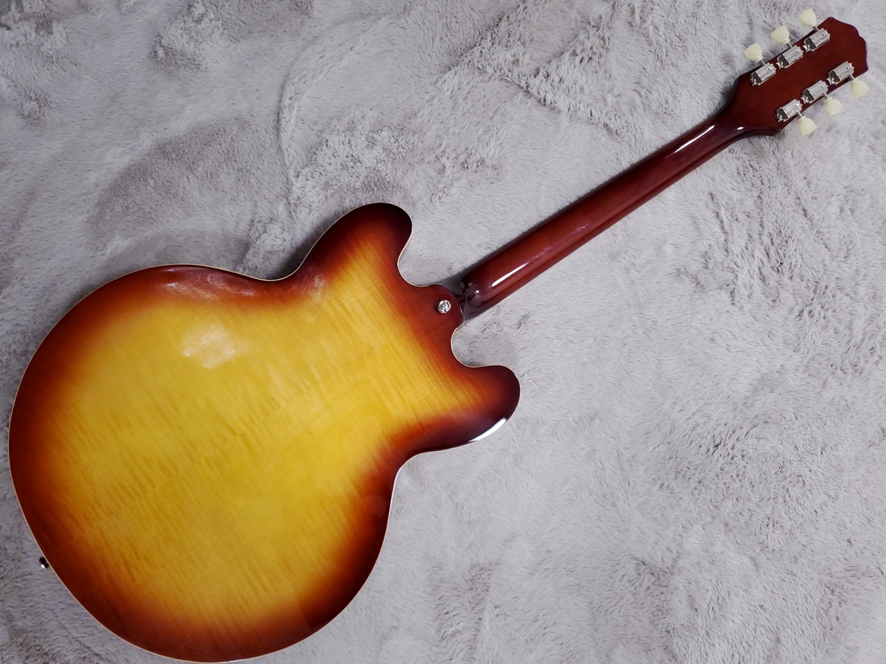 EpiphoneES-335(アンプエフェクターセット絶対にお値打ちです！) Epiphone ES-335 Figured Raspberry Tea Burst（新品特価