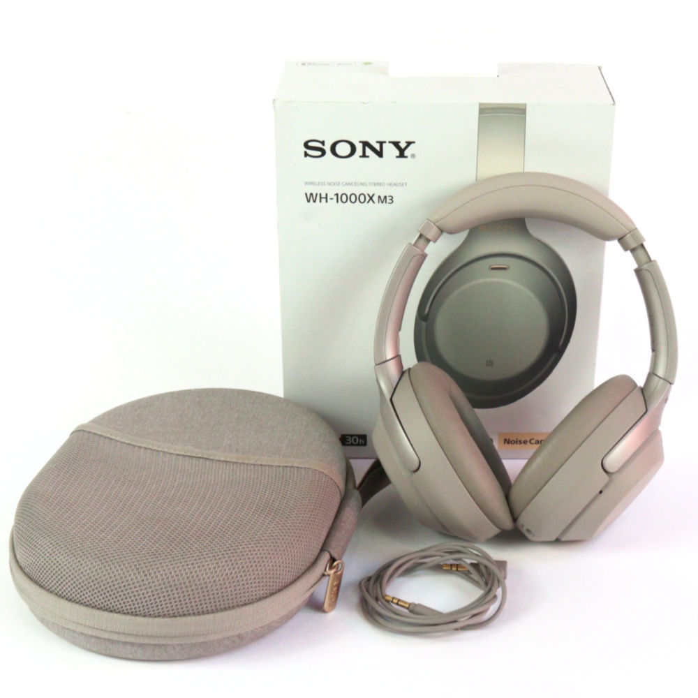 SONY 【中古】 ヘッドホン ソニー SONY WH-1000XM3 SM プラチナシルバー Bluetooth / 有線 ヘッドホン （中古/送料無料）【楽器検索デジマート】