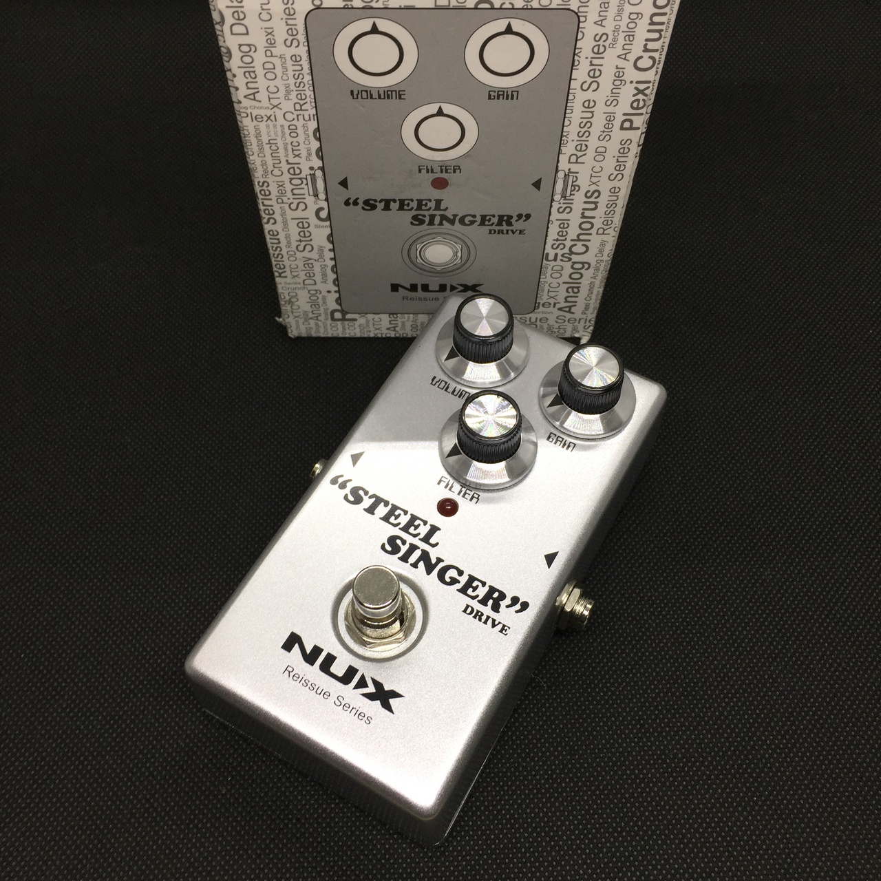 NUX  STEEL  SINGER  美品 NUX Reissue Series Steel Singer Overdrive Pedal