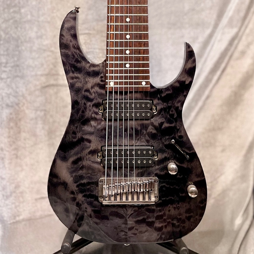 Ibanez RG9QM -BI Black Ice- 2014年製【9弦】（中古）【楽器検索