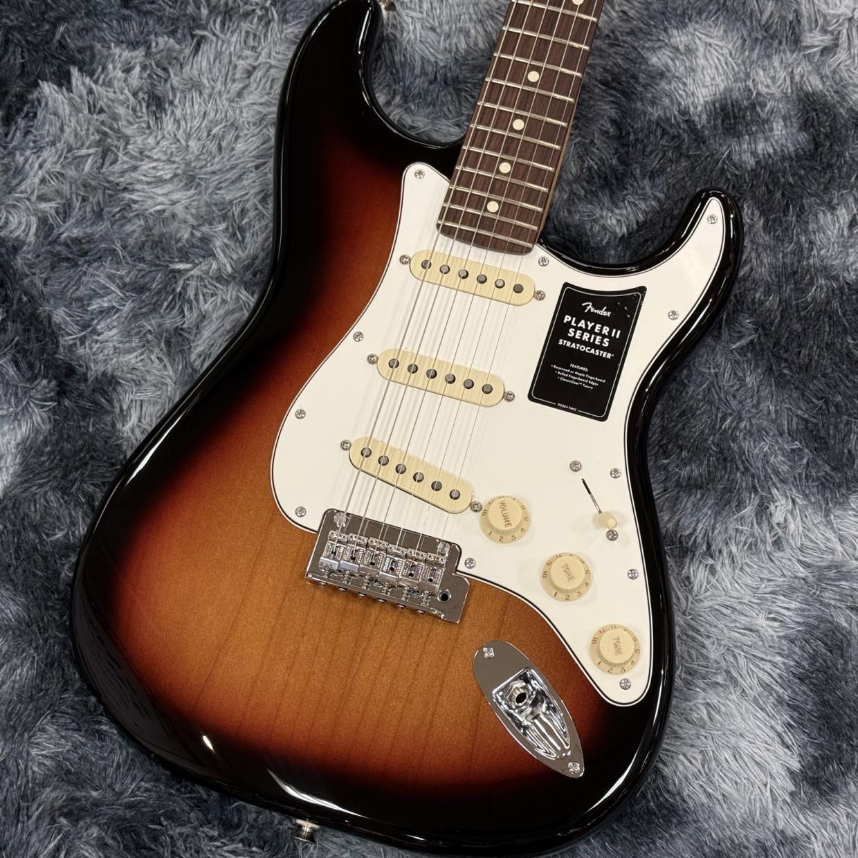 Fender Player II Stratocaster, Rosewood Fingerboard / 3-Color