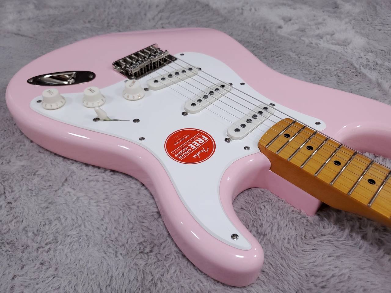 Squier by Fender Classic Vibe '50s Stratocaster HT Shell Pink
