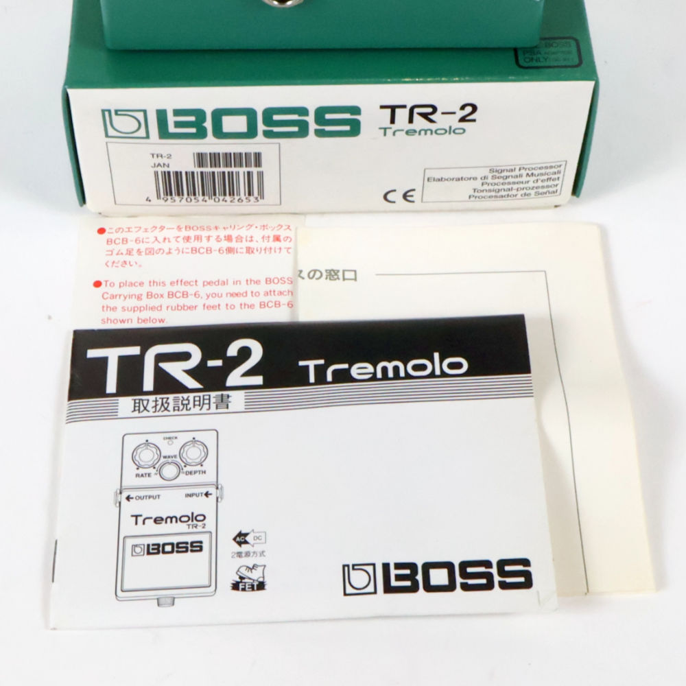 BOSS TR-2 トレモロエフェクター　中古美品 BOSS TR-2 Tremolo【USED】（中古）【楽器検索デジマート】