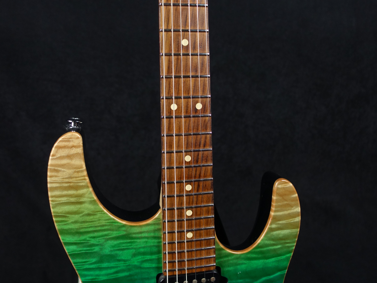 Suhr Modern Plus Curly Maple Top Aqua Blue Gradient 2018（中古