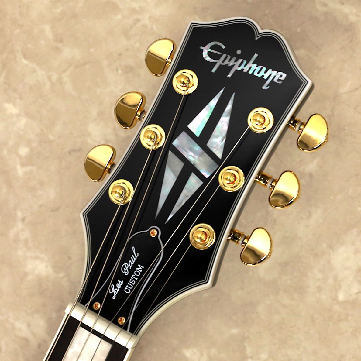 Epiphone Les Paul Custom【Ebony】（新品/送料無料）【楽器検索