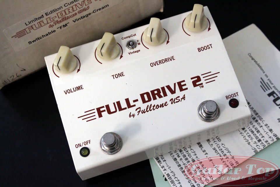 2000年頃 FULL DRIVE 2 Vintage Cream Fulltone Custom Shop FULL-DRIVE 2 Vintage Cream '03（中古