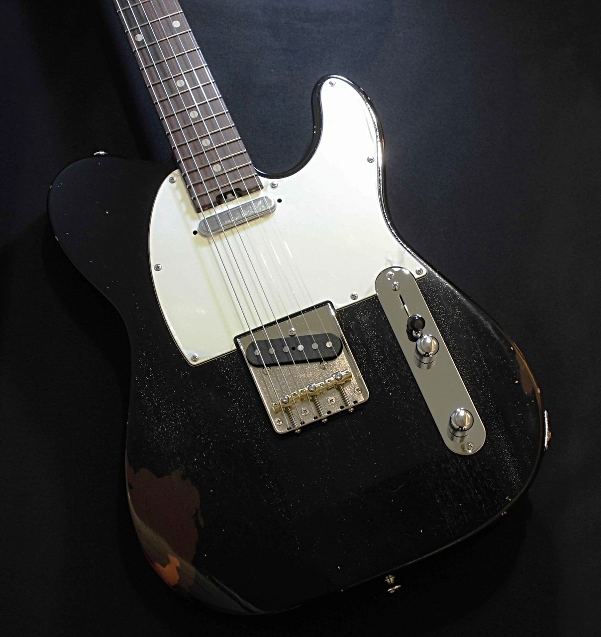 infinite Trad Fullsize T / Natural Brown Over Solid Black