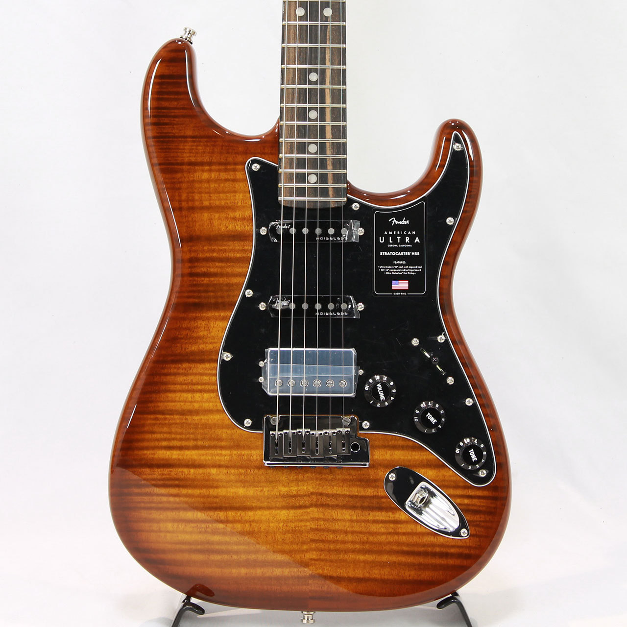 Fender Limited Edition American Ultra Stratocaster HSS / Tiger's  Eye【数量限定モデル】（新品/送料無料）【楽器検索デジマート】