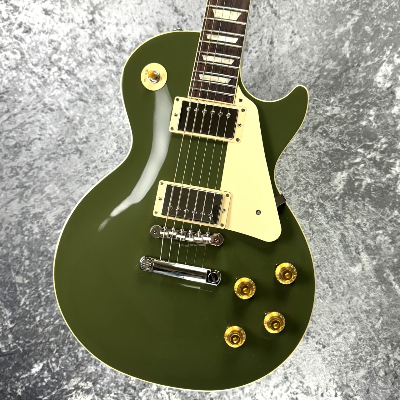 Gibson 【NEW】Exclusive Model Les Paul Standard '50s Plain Top Olive Drab  Gloss #205040136【4.68kg】（新品）【楽器検索デジマート】