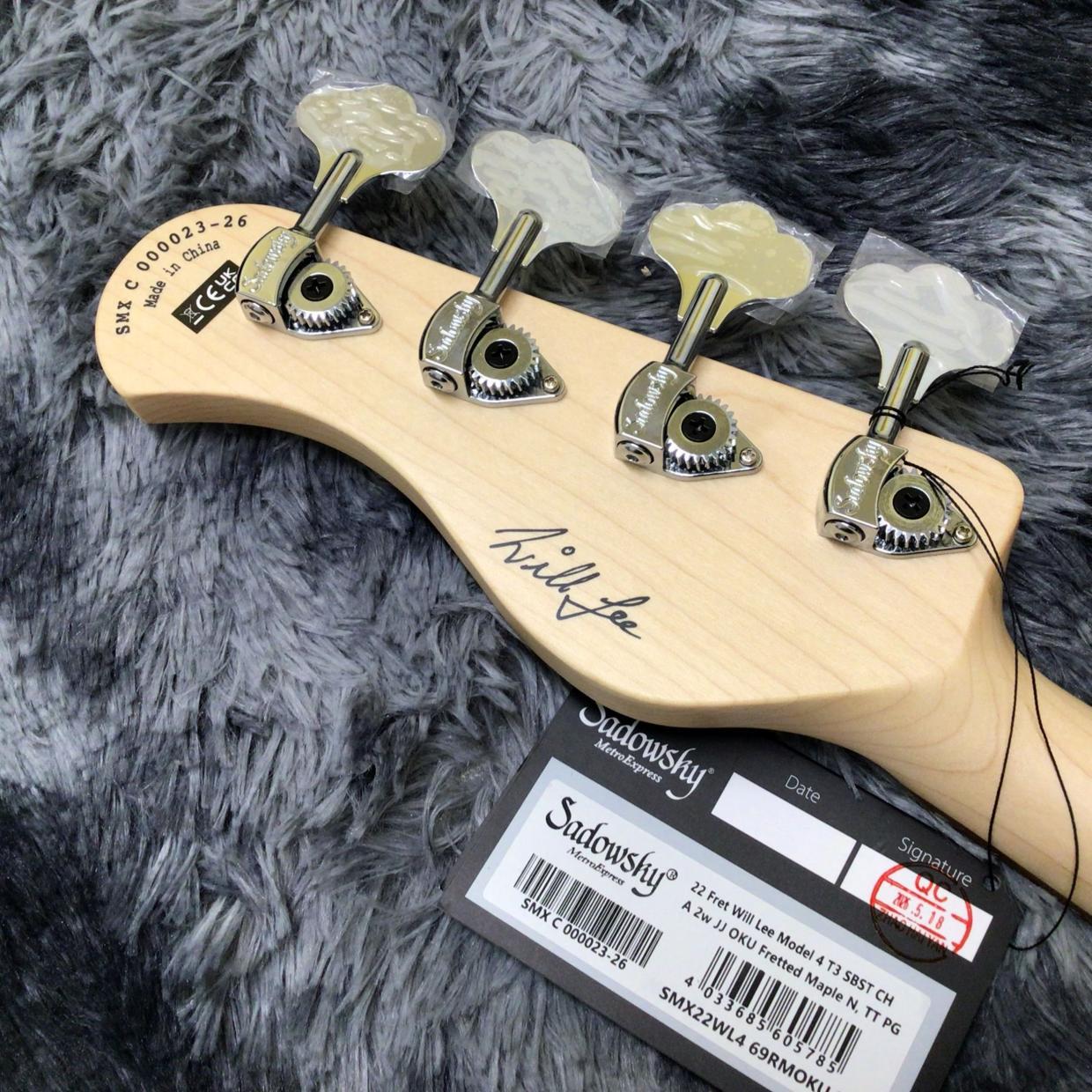 Sadowsky MetroExpress 22-Fret Will Lee Artist Line Bass 4-String