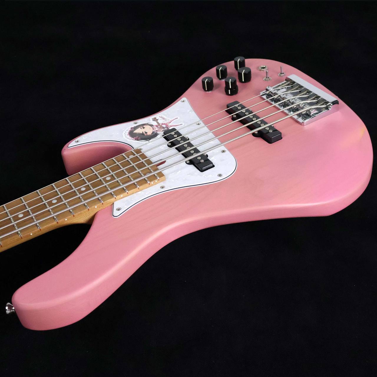 Bacchus WL524 H.J. FREAKS PINKS S/N：CI04194 【5弦】【H.J. FREAKS