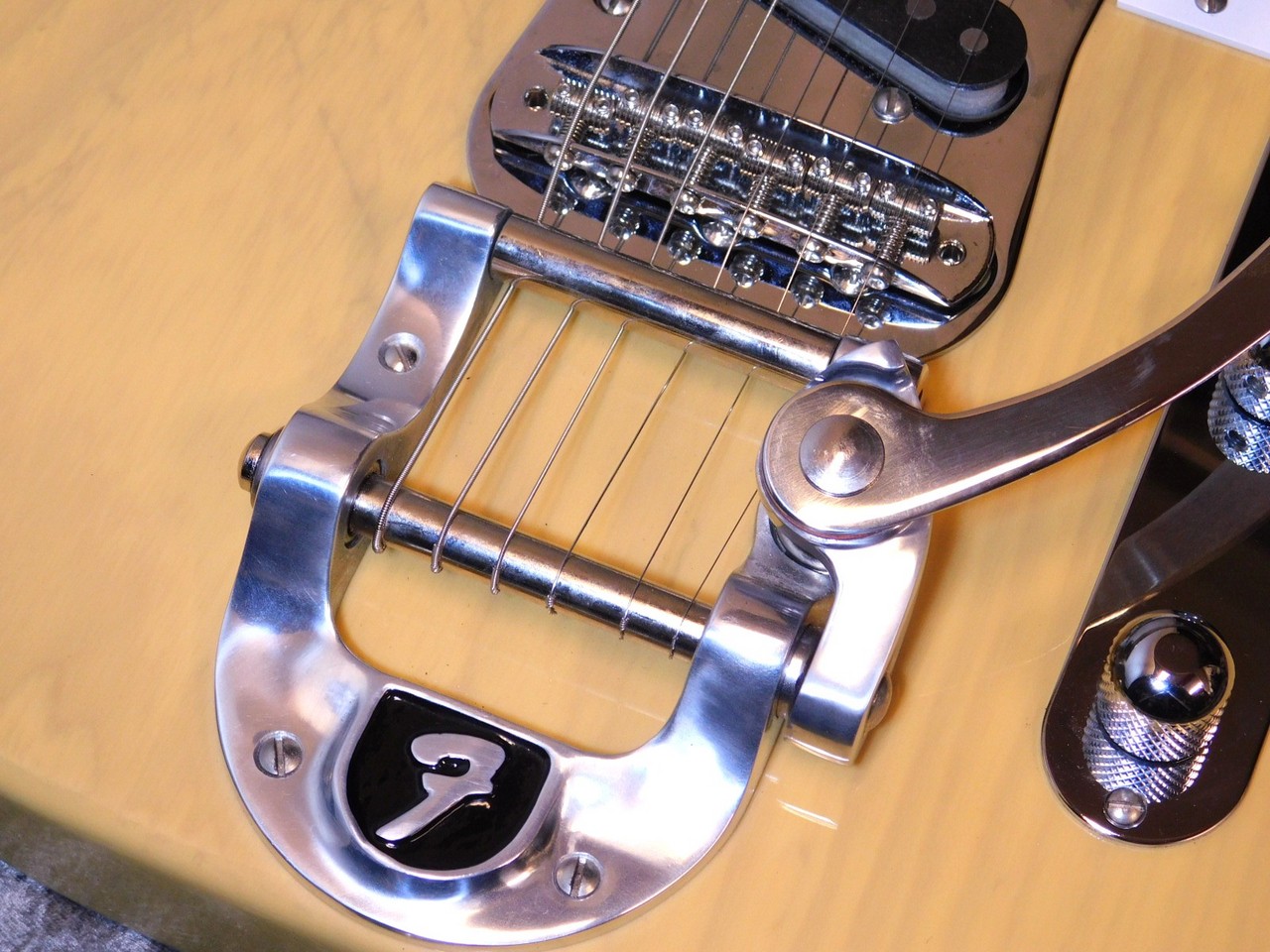 【MOD品】Fender Japan Telecaster 52 Bigsby Fender Japan TL52-TX OWB 