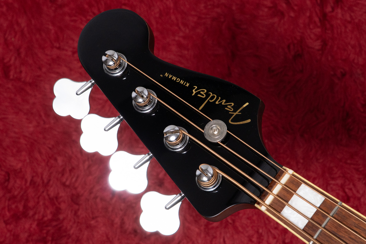 Fender Kingman Bass Walnut Fingerboard Black 2019 2.530kg