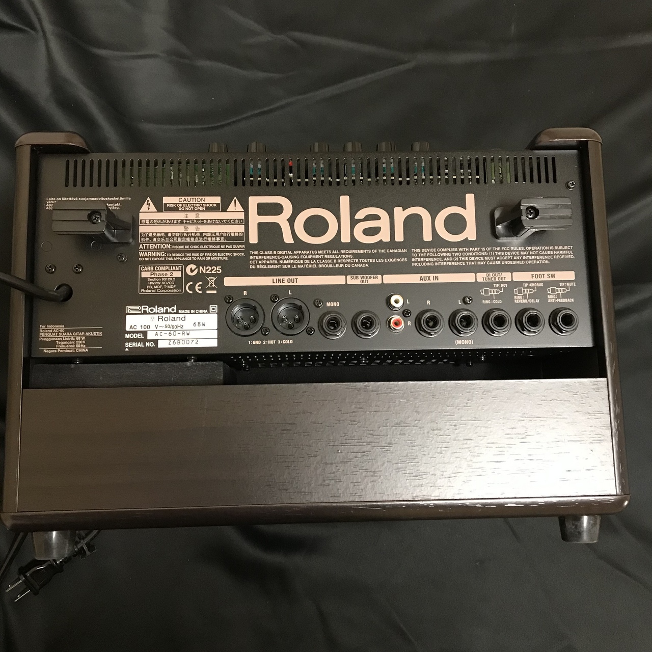 ローランド アコースティックコーラスAC −60 - オーディオ機器