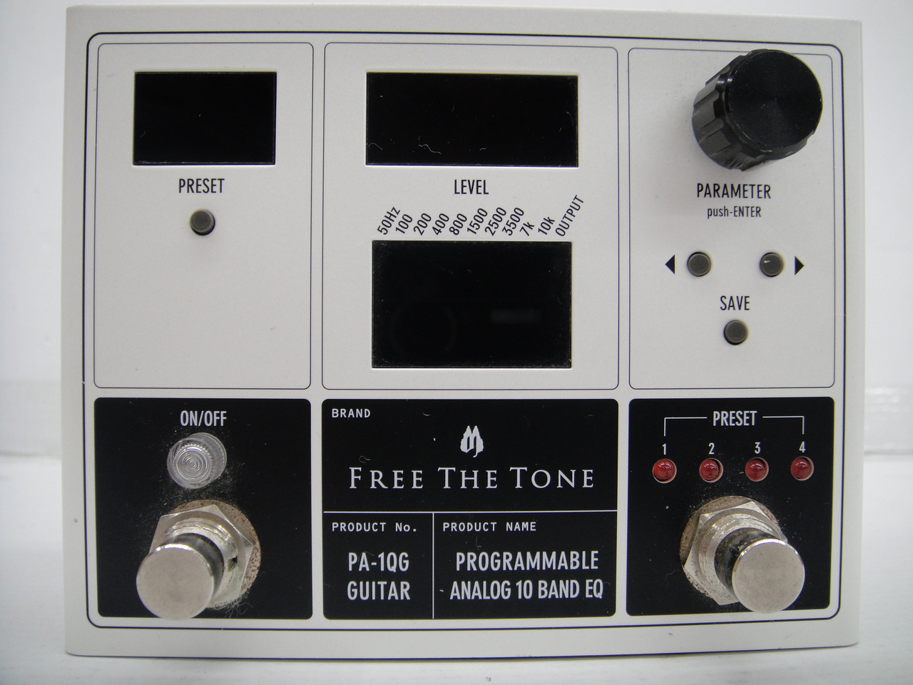 Free The Tone PA-10G PROGRAMMABLE ANALOG 10 BAND EQ（中古/送料無料