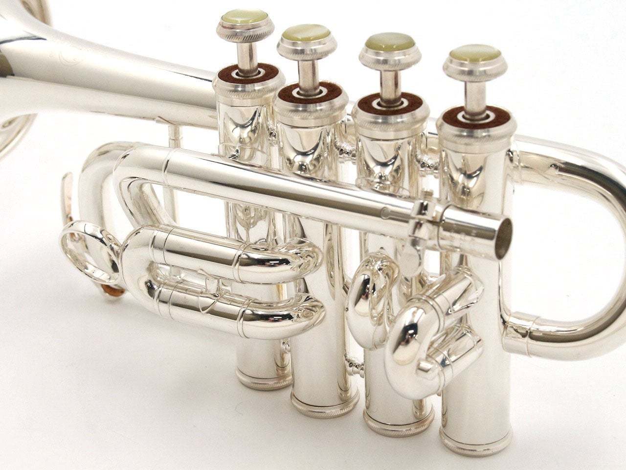 ピッコロトランペット AMATI ATR-383E SP Amati ピッコロトランペット ATR-383ES 銀メッキ仕上げ 【梅田店