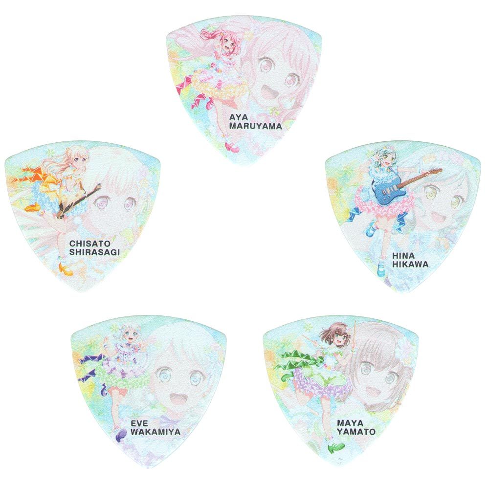 ESP GBP Pastel＊Palettes 3 とりまぜ5枚セット ピック バンドリ! パステルパレット