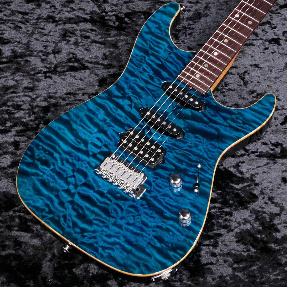 Suhr Standard Quilt Maple Top Trans Blue 【新宿店】（中古/送料無料