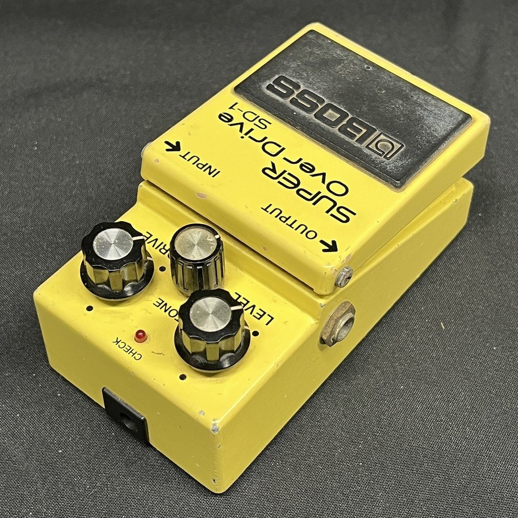BOSS SD-1 日本製 MADE IN JAPAN NEC C4558C 中古】BOSS / SD-1 Super Over Drive / Made in Japan / NEC