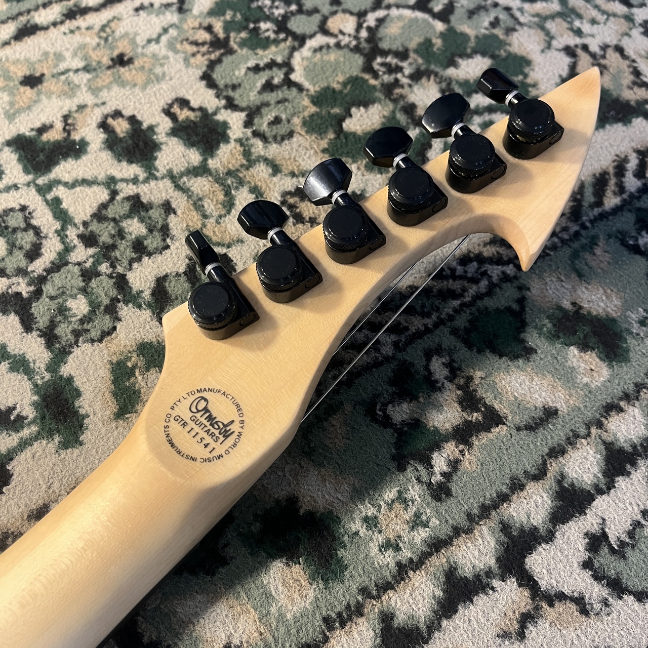 Ormsby Guitars HYPE G6 FLOYD MH TB (TUXEDO BLACK) （新品