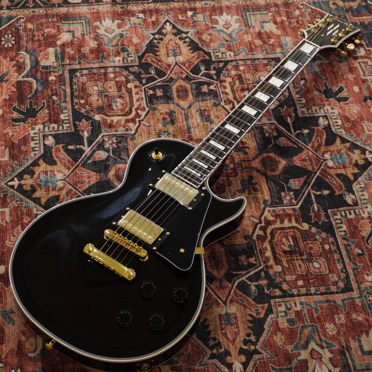 【美品】GrassRoots G-LP-CTM マホガニー×エボニー指板 GrassRoots G-LP-CTM / BK (Black)（新品特価/送料無料）［デジマート