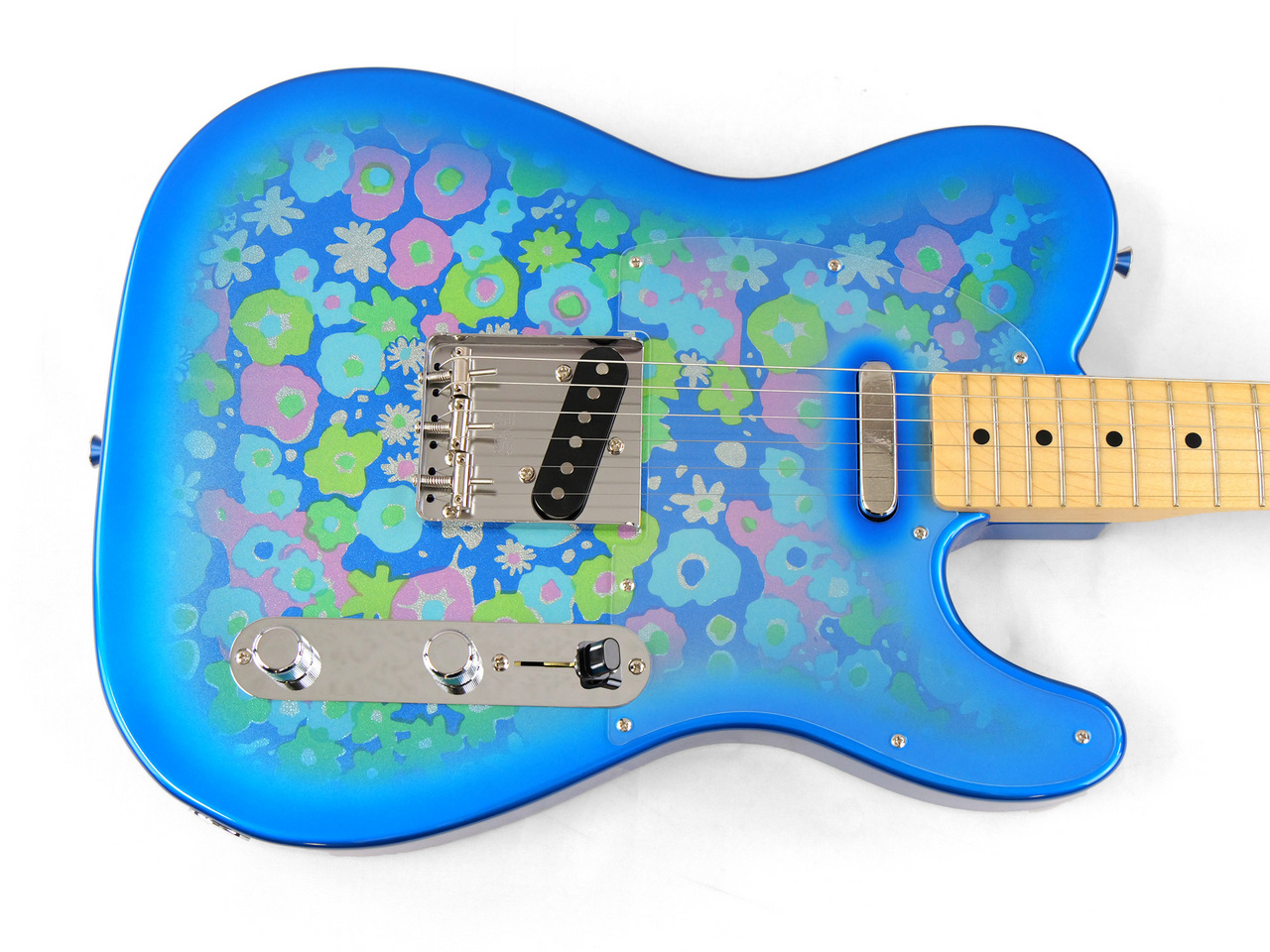 Fender Made in Japan Limited Telecaster Maple Fingerboard (Blue