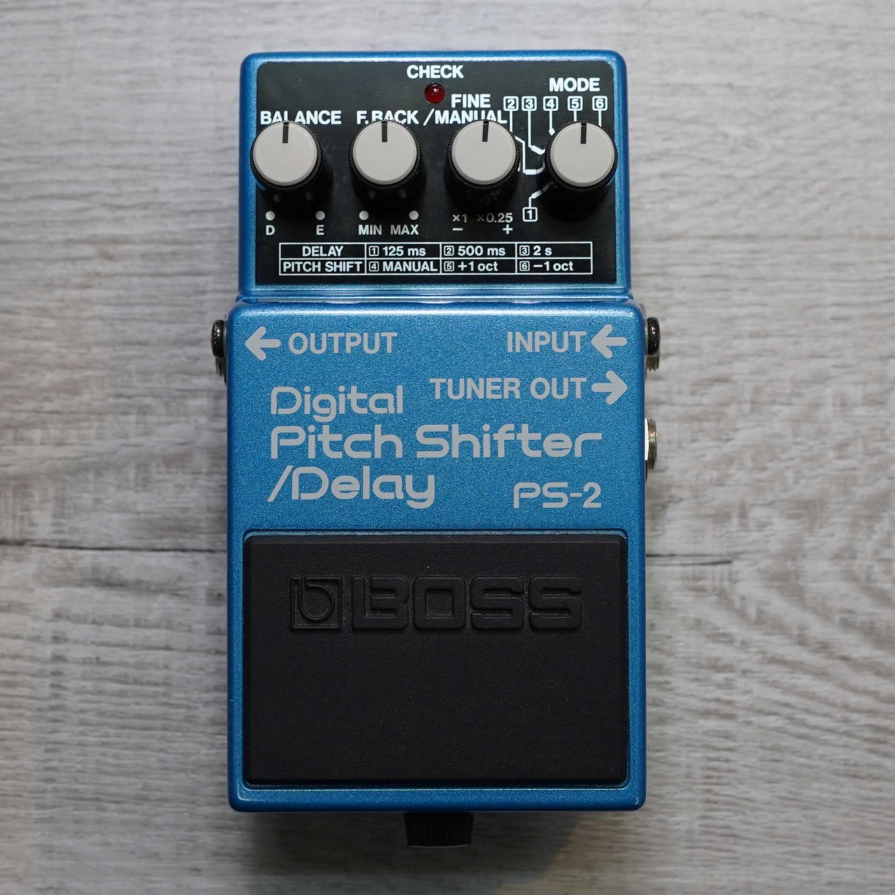 BOSS PS-2 デジタルピッチシフター/ディレイ 中古品 BOSS PS-2 Digital Pitch Shifter / Delay（中古）【楽器検索デジマート】