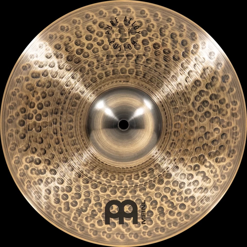 Meinl PAC14MTH Pure Alloy Custom Medium Thin Hi-hat 14