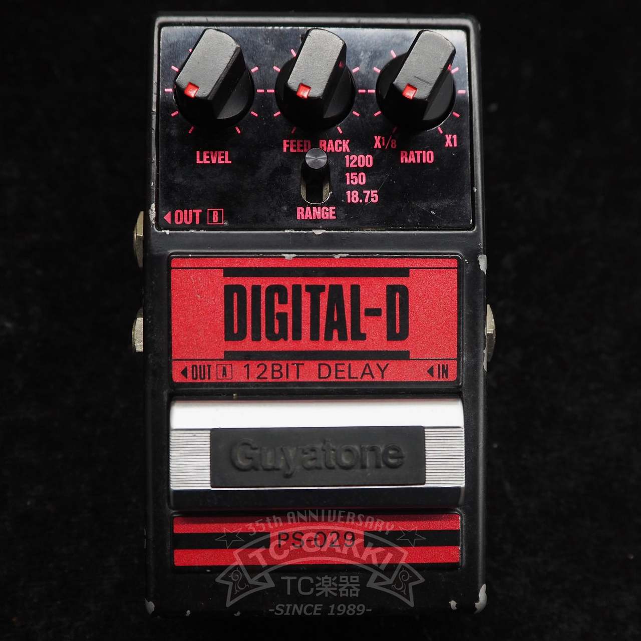 Guyatone　PS-029　DIGITAL DELAY　ディレイ Guyatone PS-029 DIGITAL-D 12BIT DELAY（ビンテージ）【楽器