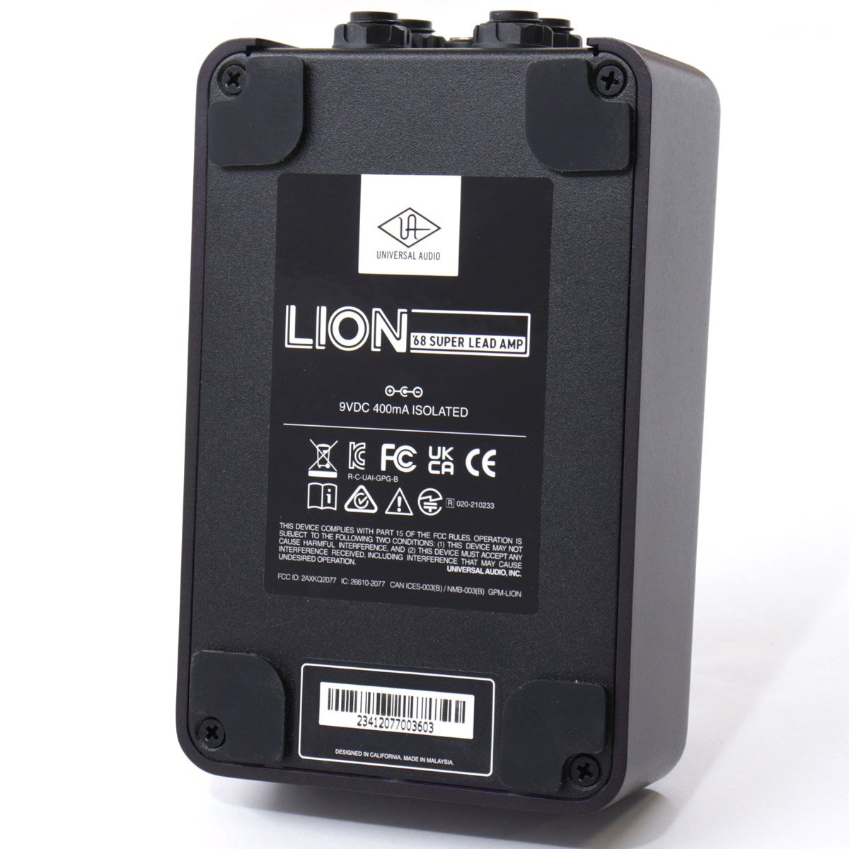 UNIVERSAL AUDIO UAFX Lion 68 未使用　保証あり Universal Audio UAFX Lion '68 Super Lead Amp |** Studio
