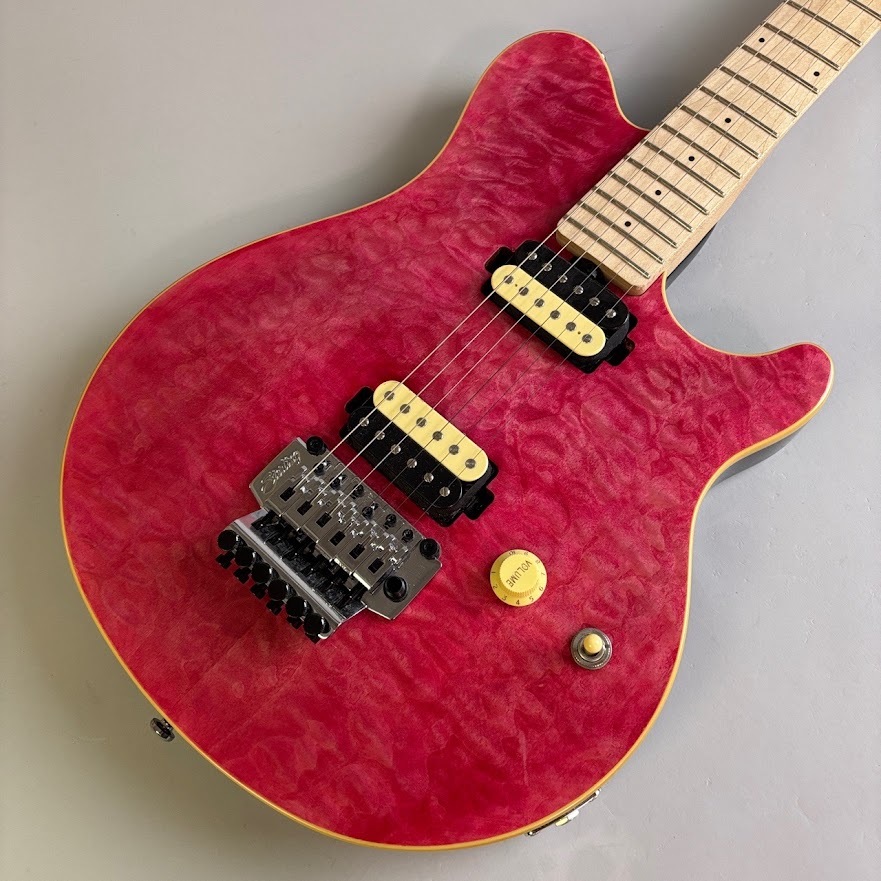 Sterling by MUSIC MAN AX40 Transparent Pink（中古/送料無料）【楽器