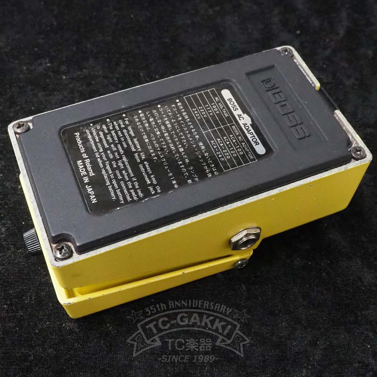 BOSS SD-1 ヴィンテージ品　597300 JRC4558DD BOSS SD-1 SUPER Over Drive (JAPAN/JRC4558DD)（ビンテージ