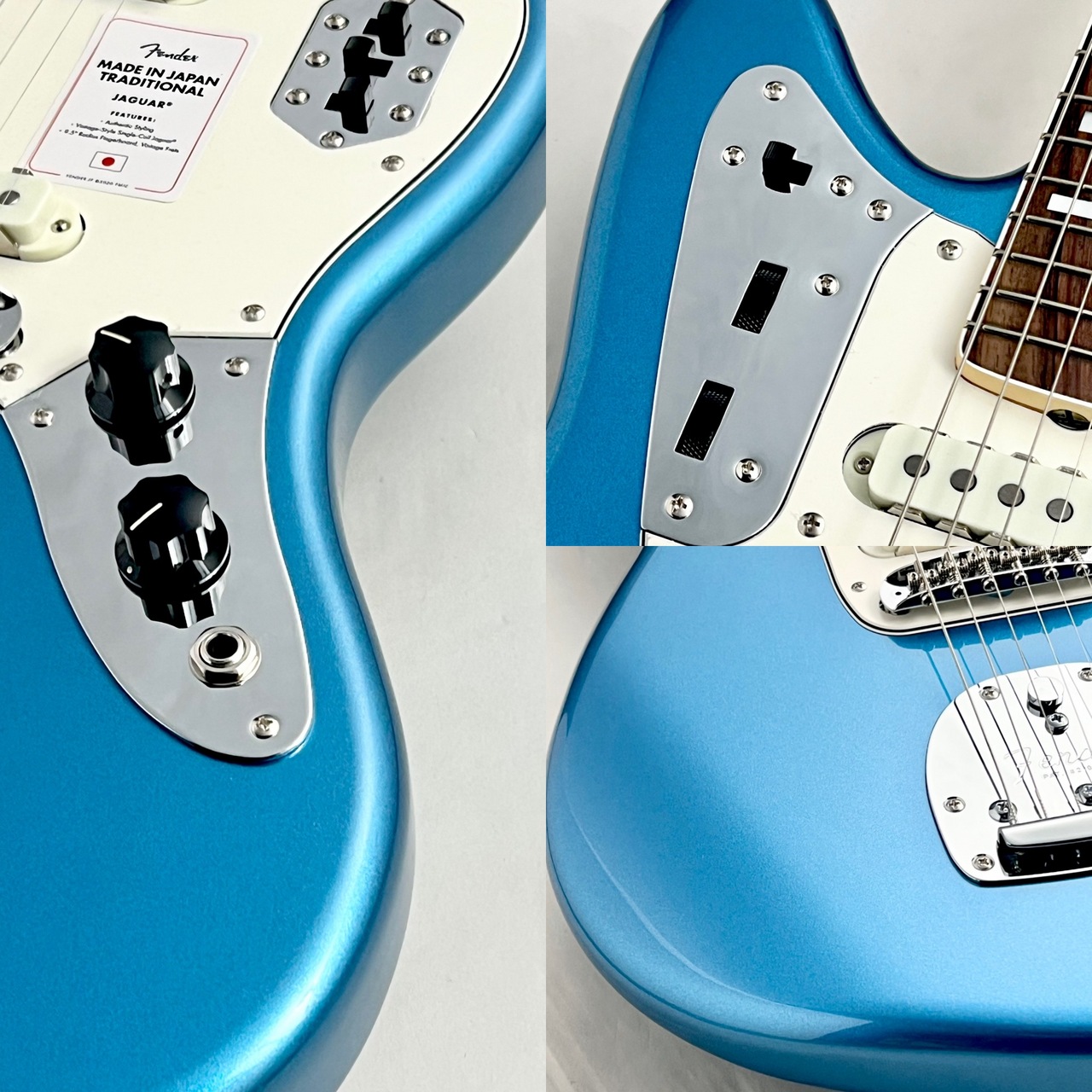 Fender Made in Japan Traditional Late 60's Jaguar -Black