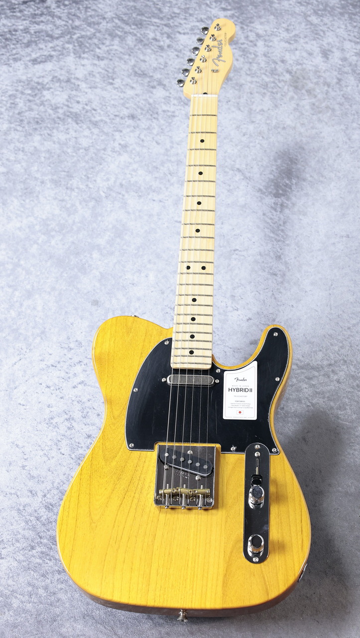 ギター Fender Japan Hybrid II Telecaster Fender Made In Japan Hybrid II Telecaster Vintage Natural